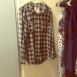 Boyfriend fit flannel from Target